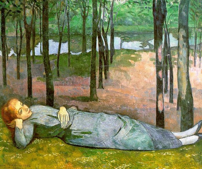 Emile Bernard Madeleine in the Bois d'Amour oil painting image